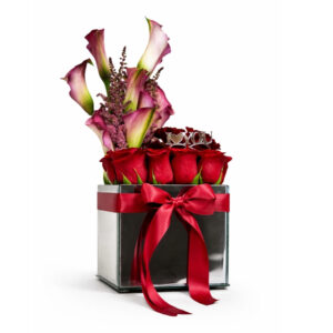 Rosalia Box 25 rosas + calas