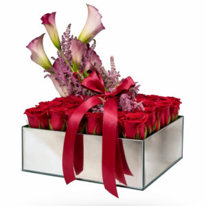 Veronica Box 50 Rosas + Calas